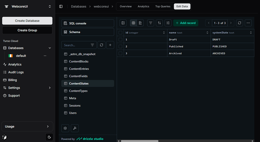 Connect to a remote DB with no setup