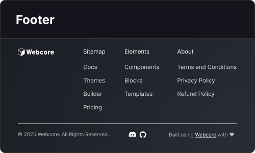 footer