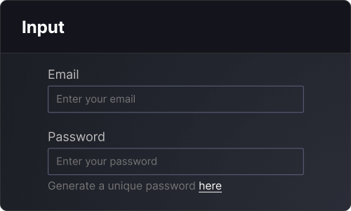 input