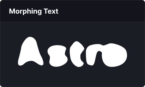 morphing-text